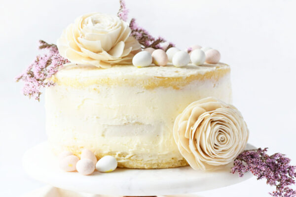 Vanilla Naked Cake  Recipe