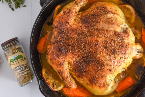 Garlic and Herb Roasted Chicken Recipe