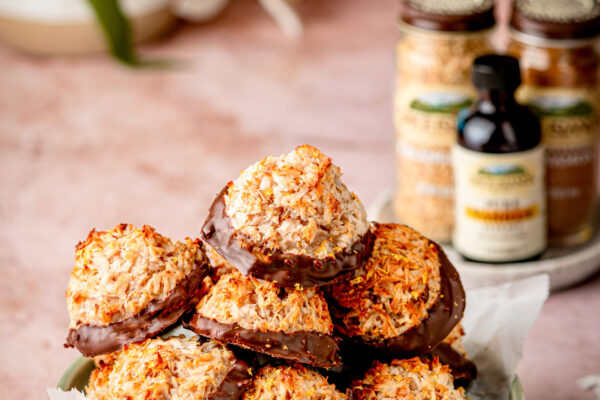 Orange Cinnamon Coconut Macaroons  Recipe