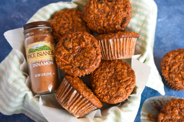 Carrot Raisin Bran Muffins Recipe