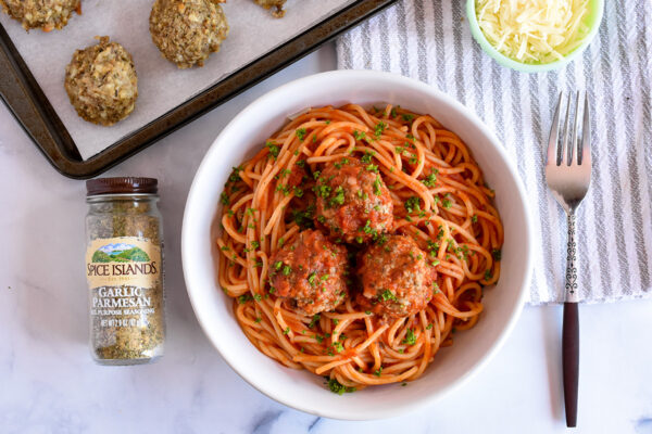 Garlic Parmesan Meatballs Recipe
